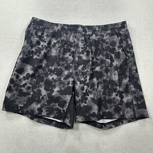 Rhone Shorts Mens 2XL Gray Camouflage Mako Tech Athletic Drawstring